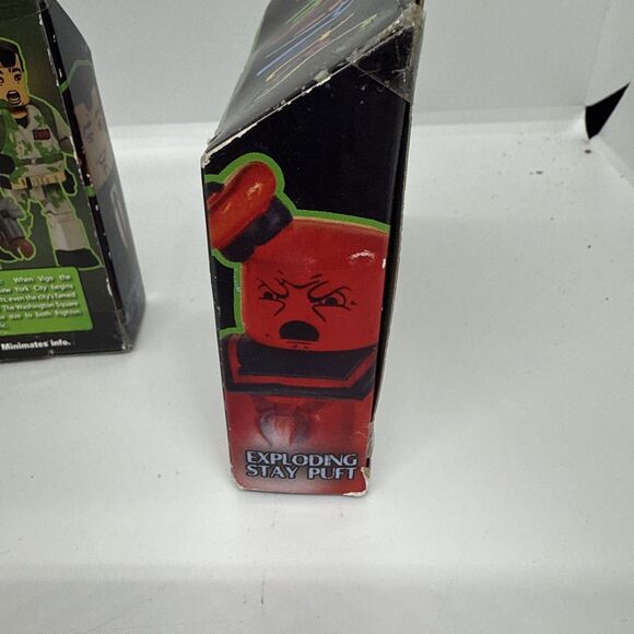 Ghostbusters Minimates GOOEY RAY STANTZ,EXPLODING STAY PUFT ,PETER VENKMAN,GHOST - Picture 6 of 8